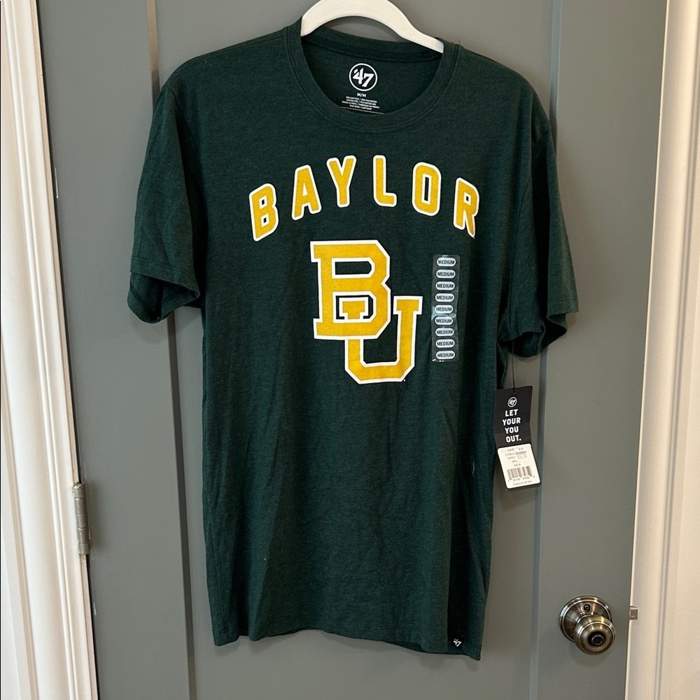 47 Baylor Green Short Sleeve Tee size medium New!